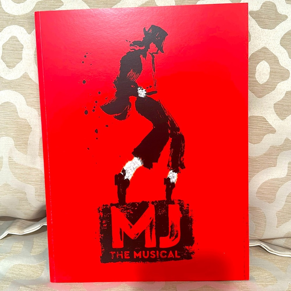 MJ the Musical Broadway program
